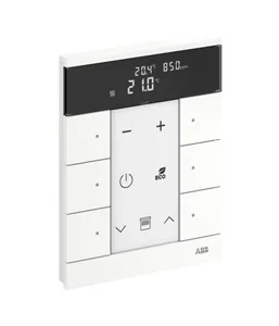 Huonetermostaatti ABB-free@home - HUONETERMOSTAATTI ABB FREEHOME 6-OS T CO2 RH VOC VAL