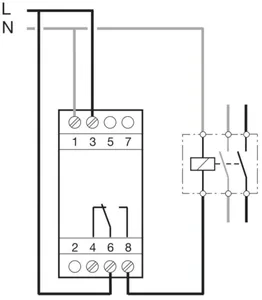 Kellokytkin Hager EGN103 1K/16A 2M DIN - KELLOKYTKIN DIGITAALINEN HAGER EGN103 1K/16A 2M DIN