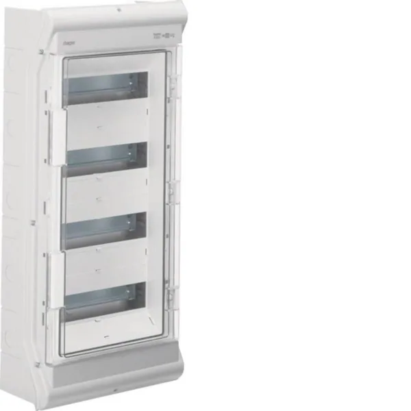 Moduulikotelo pinta Hager Vector IP65 VE412PN 4x12MOD PC-UV