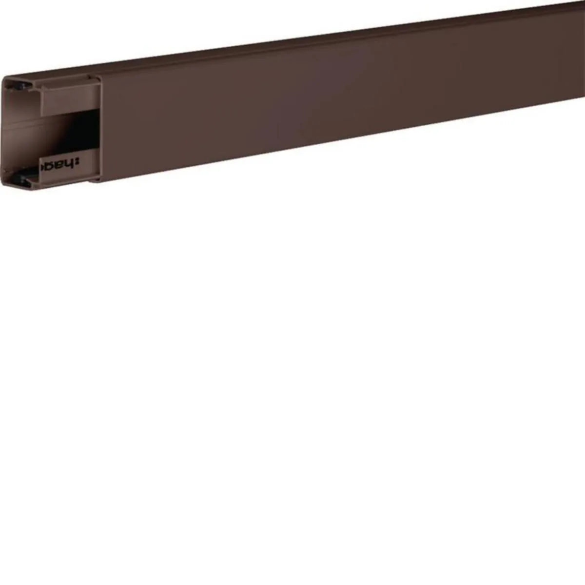 Asennuskanava Hager Tehalit.LF ruskea - ASENNUSKANAVA TEHALIT.LF LF300450 PVC 30x45x2000 RUS