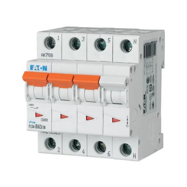 Johdonsuojakatkaisija Eaton Xpole PLSM-C63/3N-MW