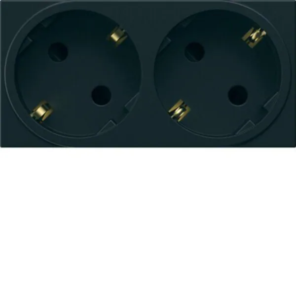 Kanavapistorasia Hager Gallery WXF472 2S/16A/250V 4M QC blck