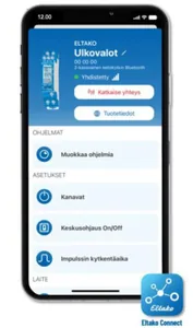 Kellokytkin Eltako Astro BLE 16A/50mA 12-230V UC - KELLOKYTKIN DIGITAALINEN SU12DBT/1+1-UC