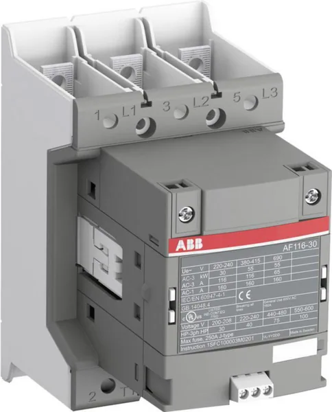 Kontaktori ABB AF116-30-00-34 55KW 116A