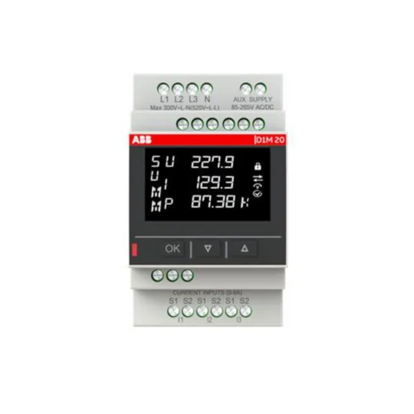 Monimittari ABB 3V 400V 5A LK0,5 DIN MODBUSRTU