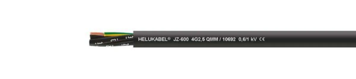 Ohjauskaapeli Helukabel JZ-600 - OHJAUSKAAPELI HELUKABEL JZ-600 5G0,75 10587