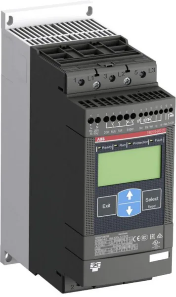 Pehmokäynnistin ABB PSE PSE105-600-70 55kW/400V