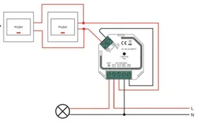 Vastaanotin FTLight Perfect ON/OFF RF 230V - OHJAUSKOMPONENTTI PERFECT ON/OFF RF 230V