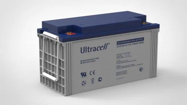 Akku lyijy suljettu Kamic Ultracell UCG120-12