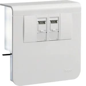 Listadatarasia Hager Tehalit.SL - LISTADATARASIA TEHALIT.SL SL20080 2XRJ45 CAT6A LVA