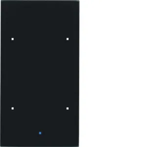 Painike KNX Hager TS Sensor - PAINIKE KNX TS SENSOR 2OS. LISÄT. LASI MUS