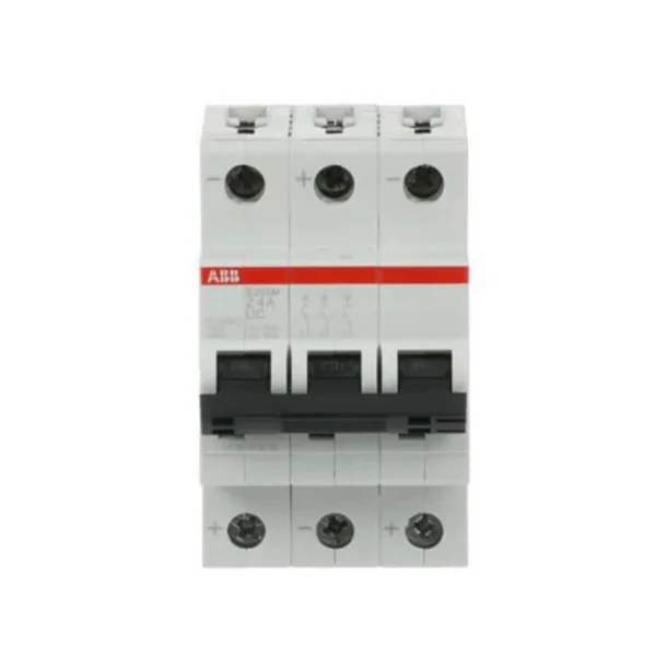 Johdonsuojakatkaisija ABB S200MUC 3-pole Z-char. 4A