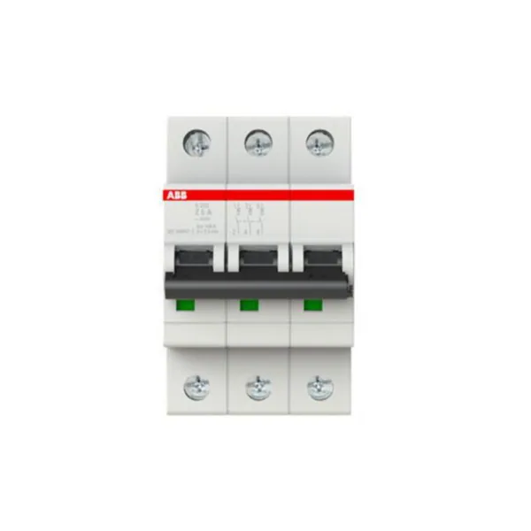 Johdonsuojakatkaisija ABB Z-käyrä 3-nap S203-Z6 Z6A