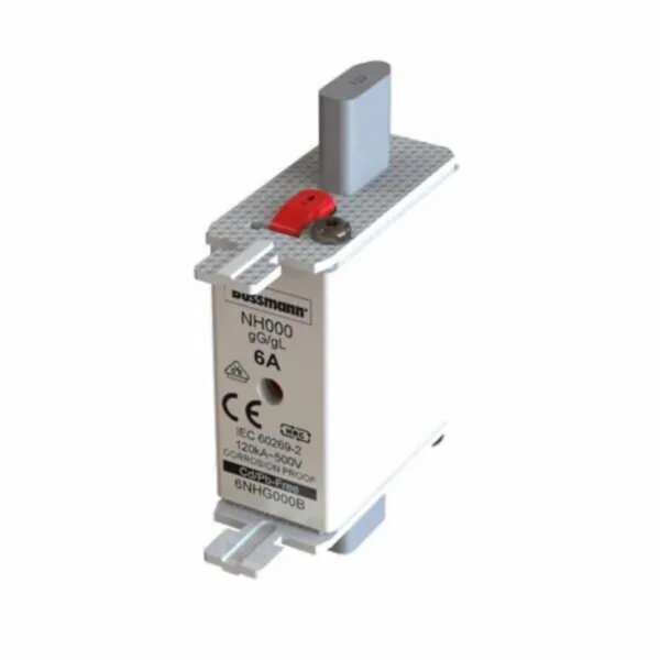 Kahvasulake Bussmann 500VAC 6NHG000B gG-gL 6A 000