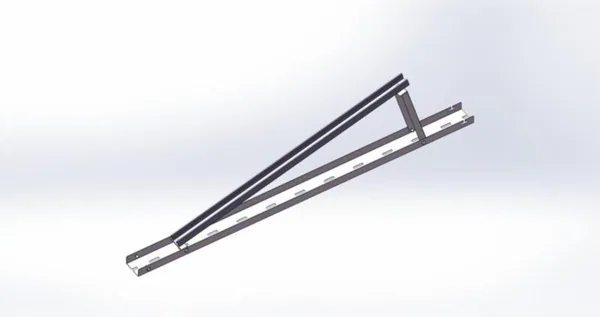 Kattoteline/Asennuskolmio Solarclick ASENNUSTARVIKE TASAKATTO ASENNUSKOLMIO 15