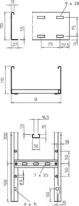 Tikashylly OBO KTS LG - TIKASHYLLY KTS LG 116 VS 6 FT, 600X110X6000