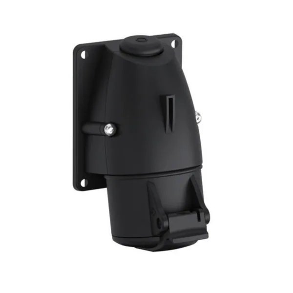 Voimapistorasia Amphenol Easy & Safe Black 6H, 16A, IP44, 3P+N+E