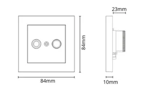 Antennirasia SG Install - ANTENNIRASIA INSTALL TV/R/10DB/T UKP VAL
