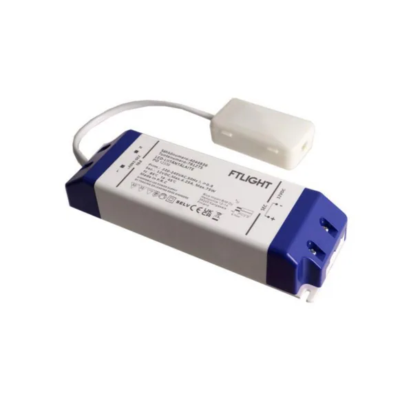 Elektroninen liitäntälaite FTLight Triac kytkentäboksilla 75W 12V IP20