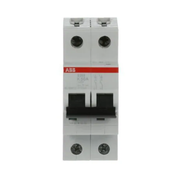 Johdonsuojakatkaisija S200 S202-K50 2-NAP K50A