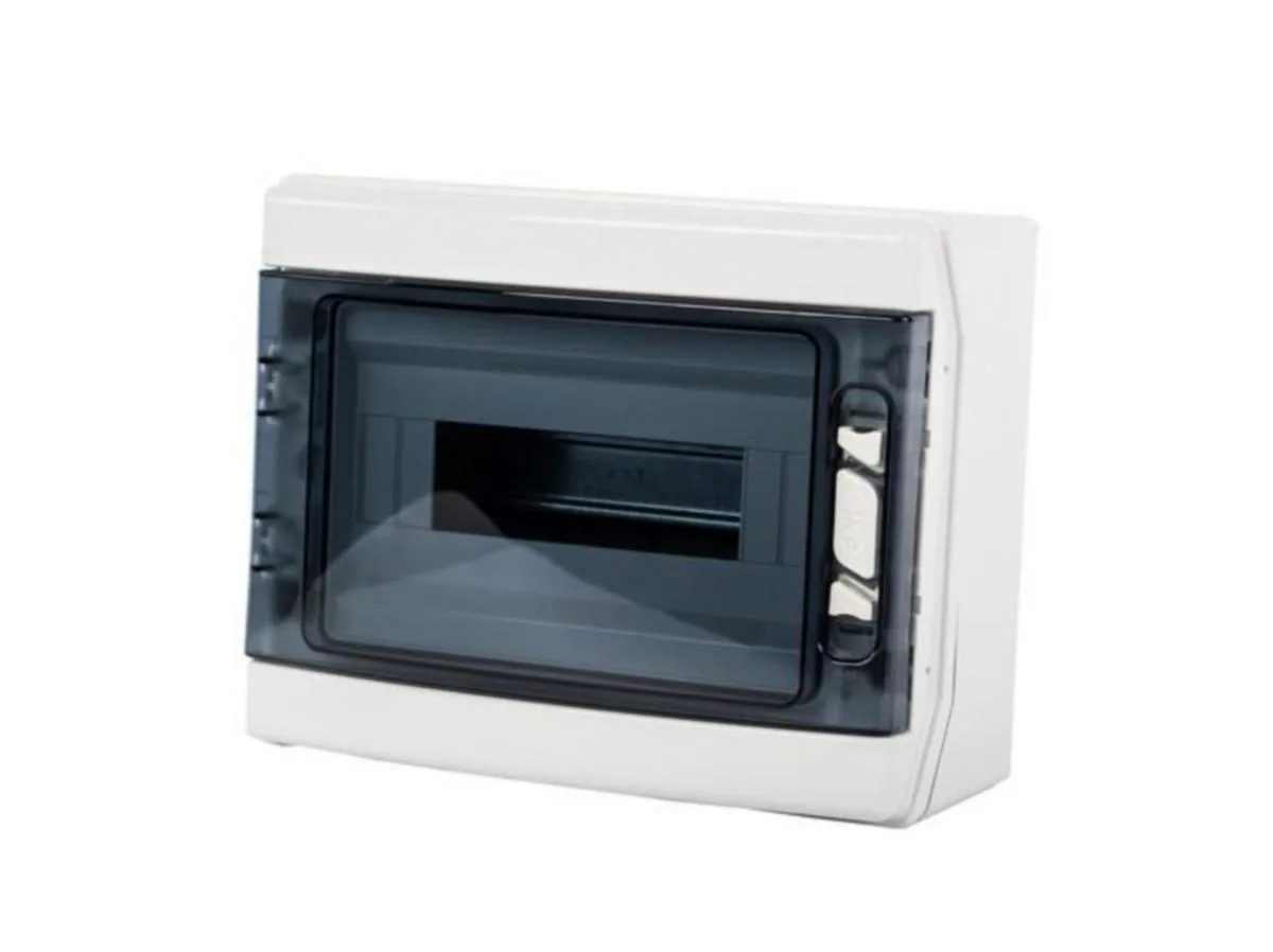 Moduulikotelo pinta ABS Garo - MODUULIKOTELO PINTA ABS GARO NUPT 1-12 LÄPINÄK OVI, IP65