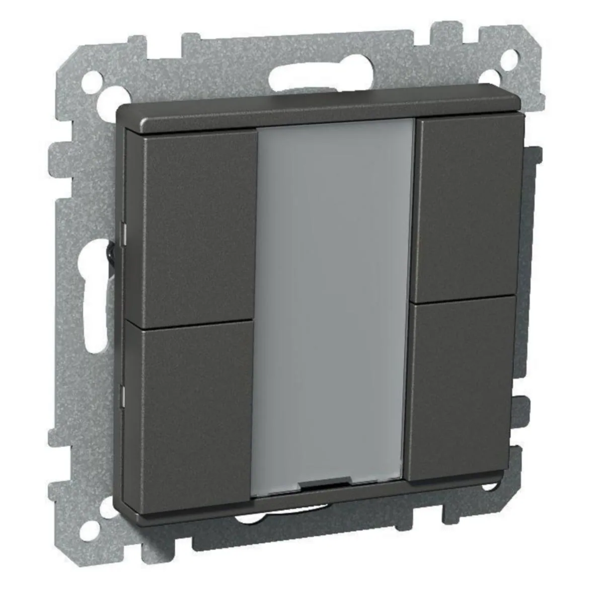 Painike Schneider Electric Exxact KNX-PAINIKE 4-OS. ANT – antrasiitti