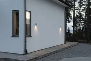 Seinävalaisin ulko Hide-a-lite Cone - SEINÄVALAISIN ULKO HIDE A LITE CONE VALKOINEN