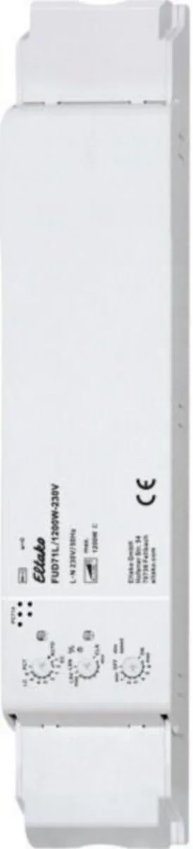 Valonsäädin Eltako FUD71L/1200W-230V - VALONSÄÄDIN ELTAKO 1200W 230V 232x46x33mm