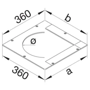 Aukkokansi Hager Electraplan.UK - AUKKOKANSI ELECTRAPLAN.UK UDM FE 360X360/294X294 Q8 ZN