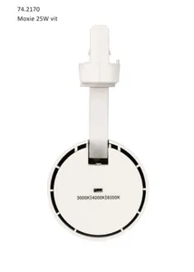 Kohdevalaisin Kamic Moxie - KOHDEVALAISIN MOXIE 25W WH 3/4/6K 15-50 AST