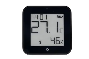 Lämpötila-anturi Shelly H&T - ANTURI LANGATON SHELLY BLU H&T DISPLAY ZB BLK