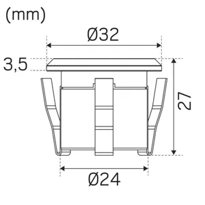 Maavalaisin Hide-a-lite Decklight Garden - MAAVALAISIN HIDE A LITE DECKLIGHT GARDEN
