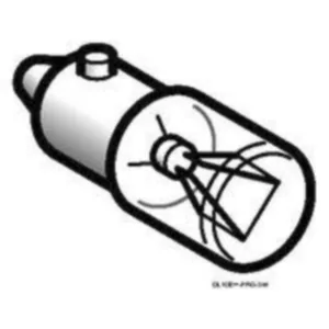 Hohtolamppu Schneider Electric - MERKKIVALO HOHTO HARMONY DL1CE130 130V 2.6W BA9s