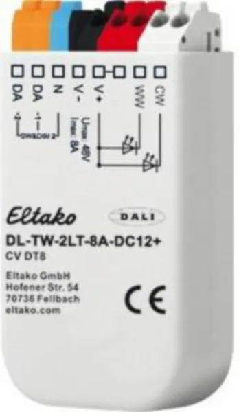 Valonsäädin Eltako DL-TW-2LT-8A-DC12+