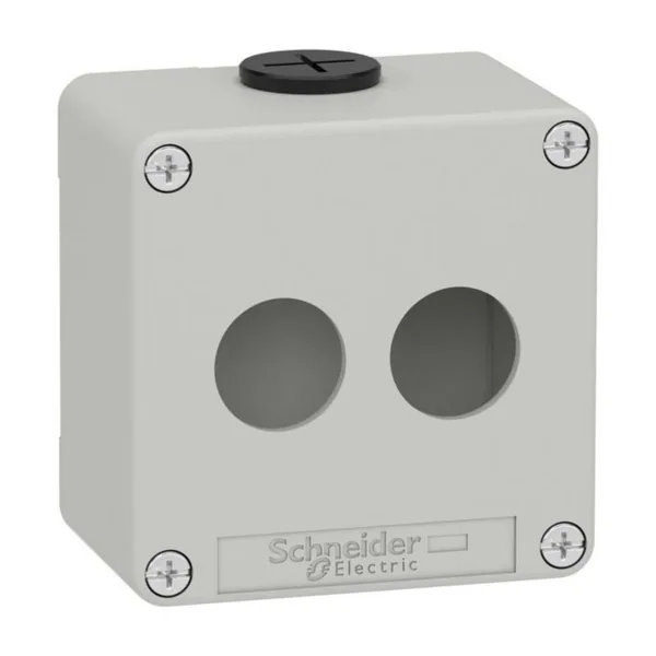 Painikekotelo Schneider Electric Harmony KOTELO HARMAA 2 REIKÄÄ 22 MM