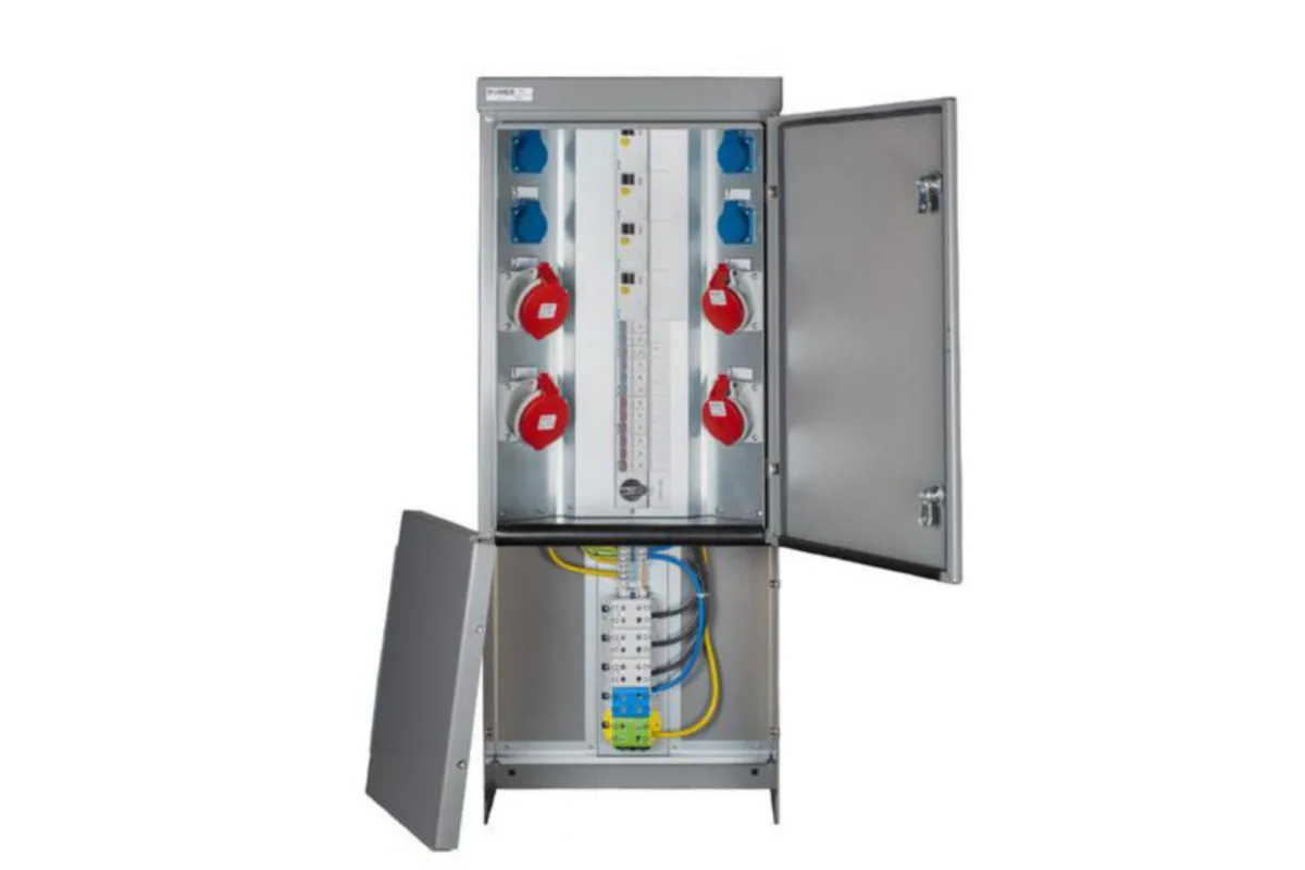 Pistorasiakeskus Vohek PJX 0224V 80A IP44 FE/AL