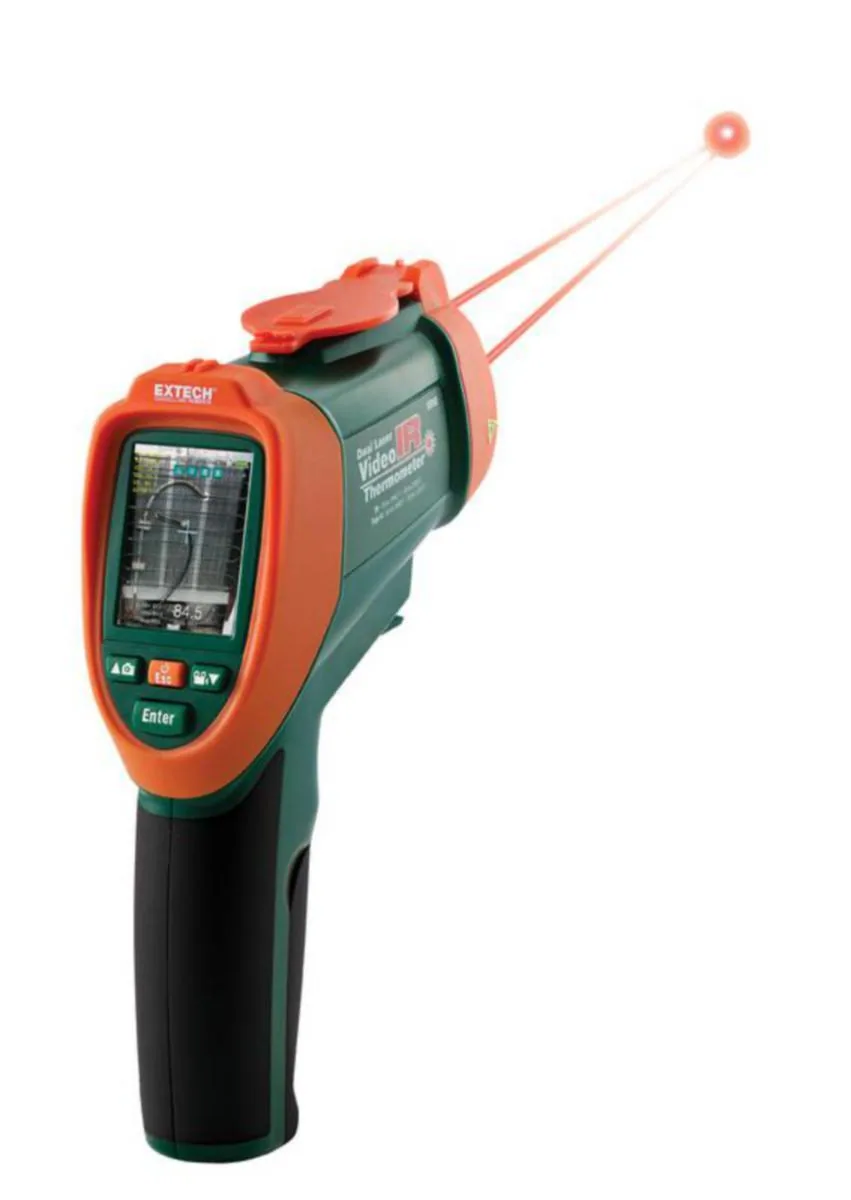 Infrapunalämpömittari VIR50 Extech - INFRAPUNALÄMPÖMITTARI EXTECH DUAL LASER -50.+2200C