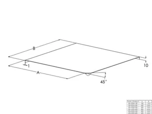 Kaapelitien kansi Meka KRL-RS kulmakappale - KAAPELITIEN KANSI LEVYHYL MEKA KRL-RS90-600 PG