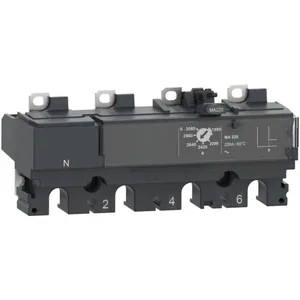 Kompaktikatkaisijan suojarele Schneider Electric ComPactT MA 4P - KOMPAKTIKATK.SUOJARELE COMPACT MA100 100A 4P3D NSX100-250