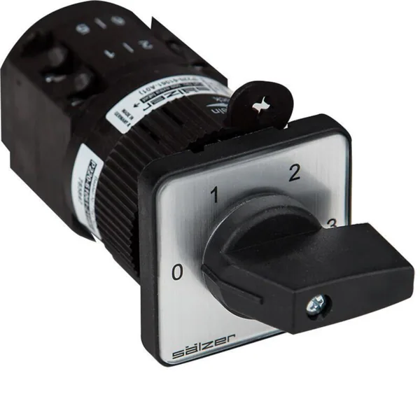 Nokkakytkin askel Sälzer P220 0-1-2-3-4 1N 20A Ø22.5