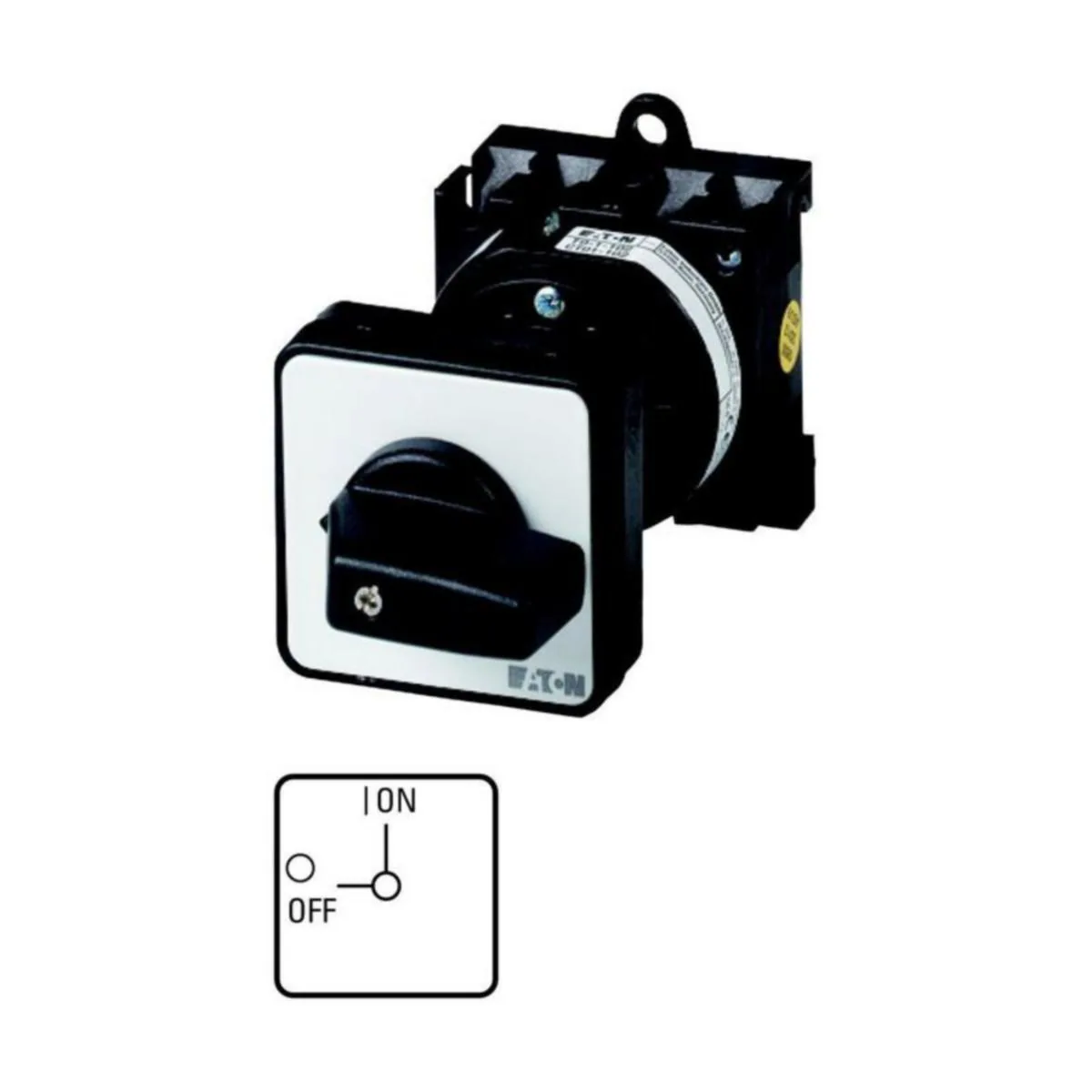 Pääkytkin Eaton T0-2-1/Z – musta