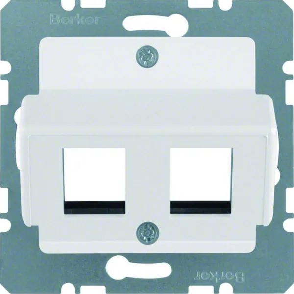 Telerasia Hager S.1 2XRJ45 AMP-LIIT. VAL