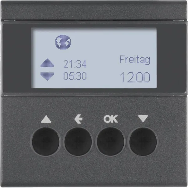 Kellokytkin digitaalinen Hager S.1 VERHO-OHJ. ASTRO ANT