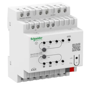 Puhallinkonvektorisäädin KNX Schneider Electric SpaceLogic KNX - TOIMILAITE SPACELOGIC KNX PUHALLINKONVEKTORISÄÄDIN 1-10V