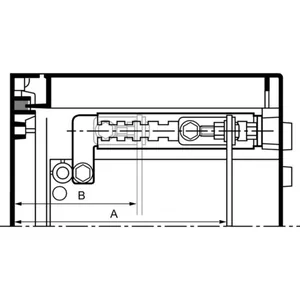 Asennuslevyn syvyyssäätö Schneider Electric Universal Enclosures - KESKUKSEN LISÄTARV UNIVERSAL E AS. LEVYN SYVYYSSÄÄTÖ PLM75/86