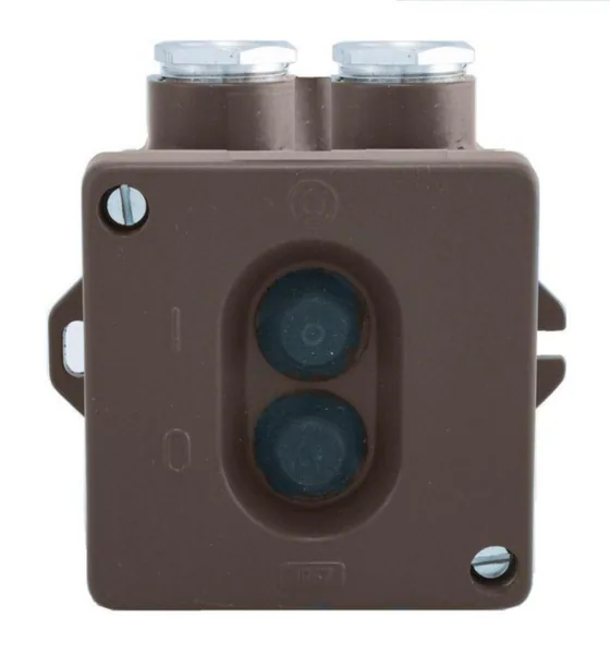 Kytkin 16A 250V vesitiivis IP67 Selcast VAIHTO 2xPK16