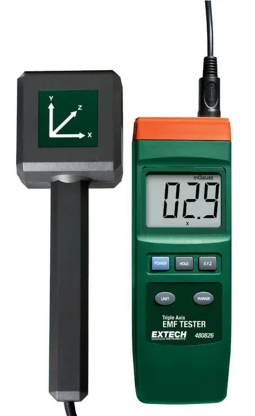 Magneettikenttämittari 480826 Extech