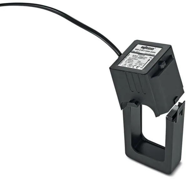 Virtamuuntaja avattava Wago 855-sarja 400A/1A, lk 1, 2 x Ø 42 mm
