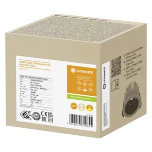 Alasvalo Ledvance Spot - ALASVALO LEDVANCE SP DK FIX IP44 8W/940 DIM WT
