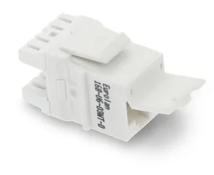 Liitinyksikkö Eurolan Cat6 UTP Keystone - LIITINYKSIKKÖ CAT6 UTP EUROLAN KEYSTONE PÖLYLUUKUILLA VALK.